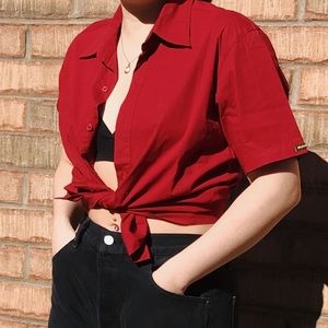 Dickies Button Down Top